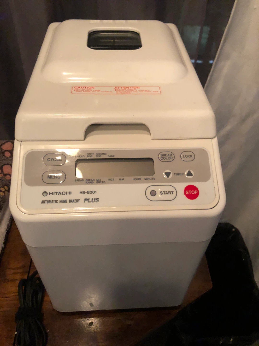 Hitachi HB-B201 Automatic Home Bakery Plus