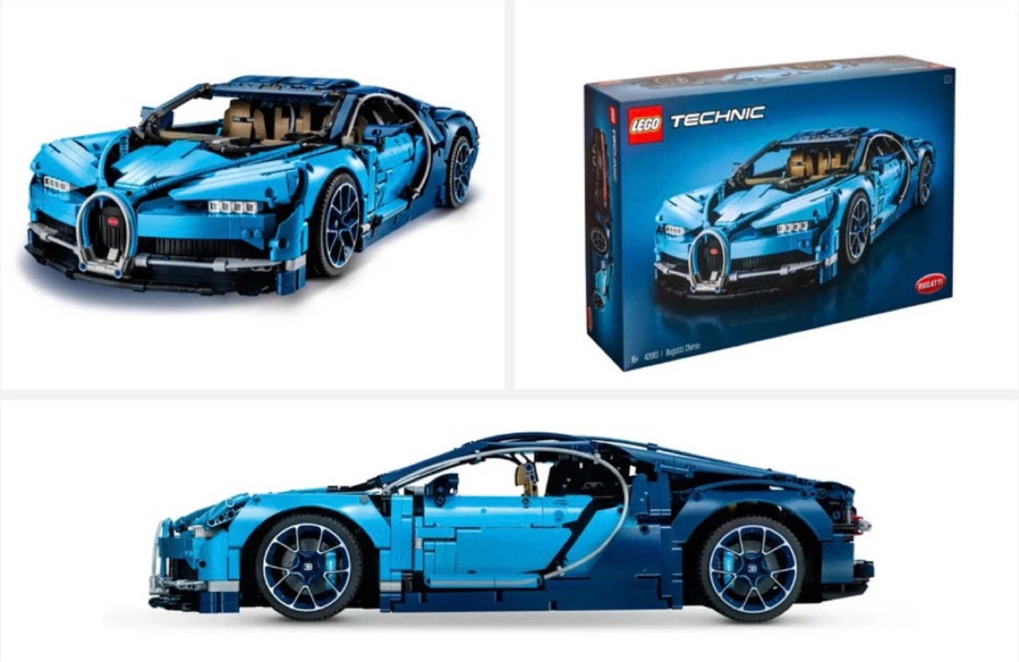 LEGO Technic Bugatti Chiron & Porsche 911 GT3 RS