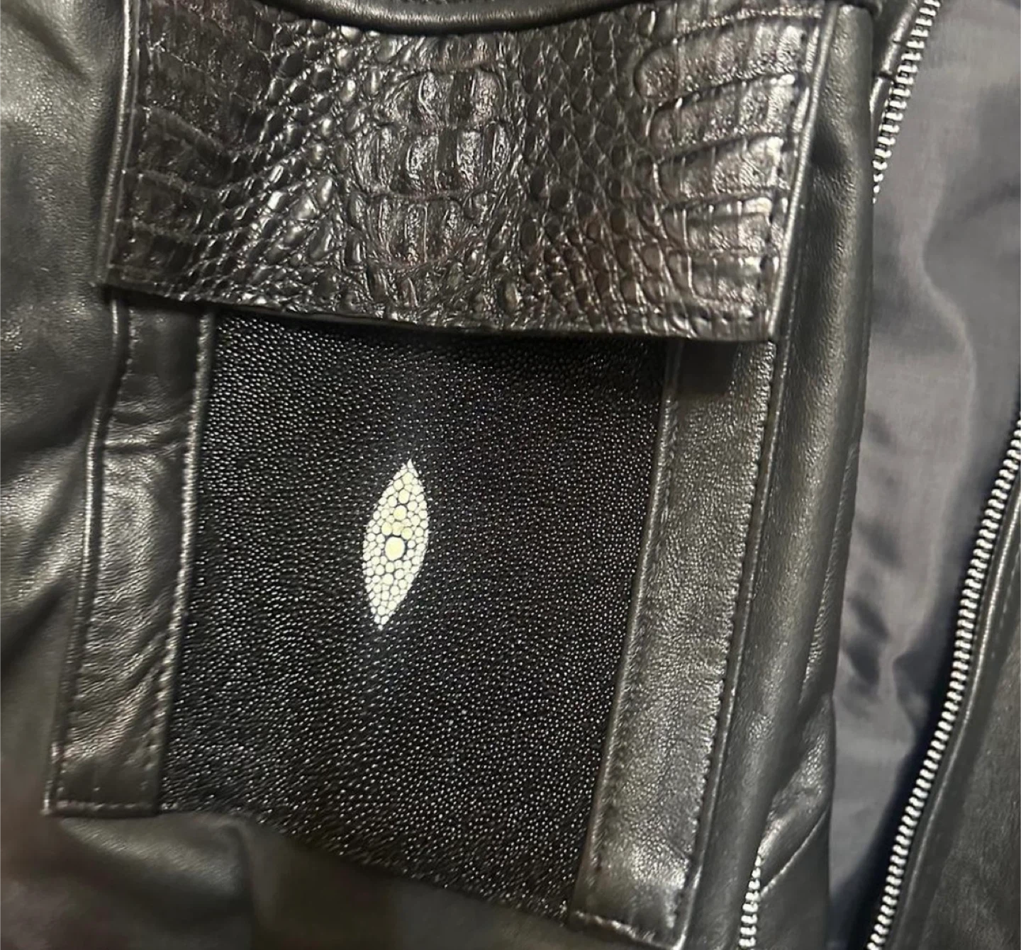 Black Leather Jacket - photo 3