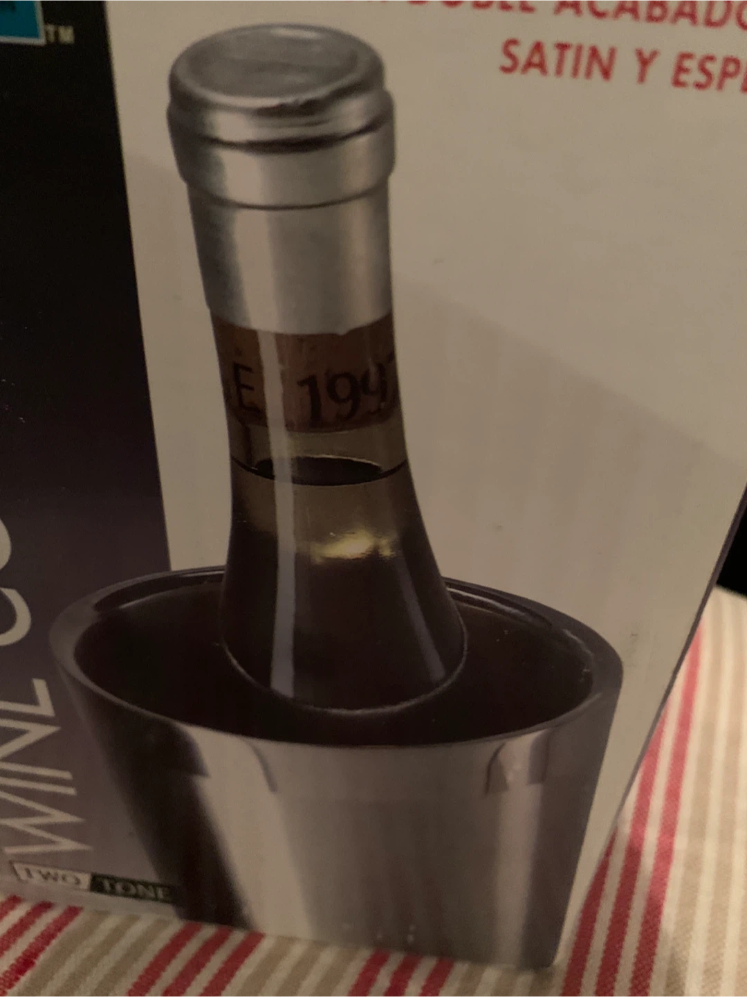 🧡 OGGI 18/8 Stainless Steel Wine Cooler - photo 2