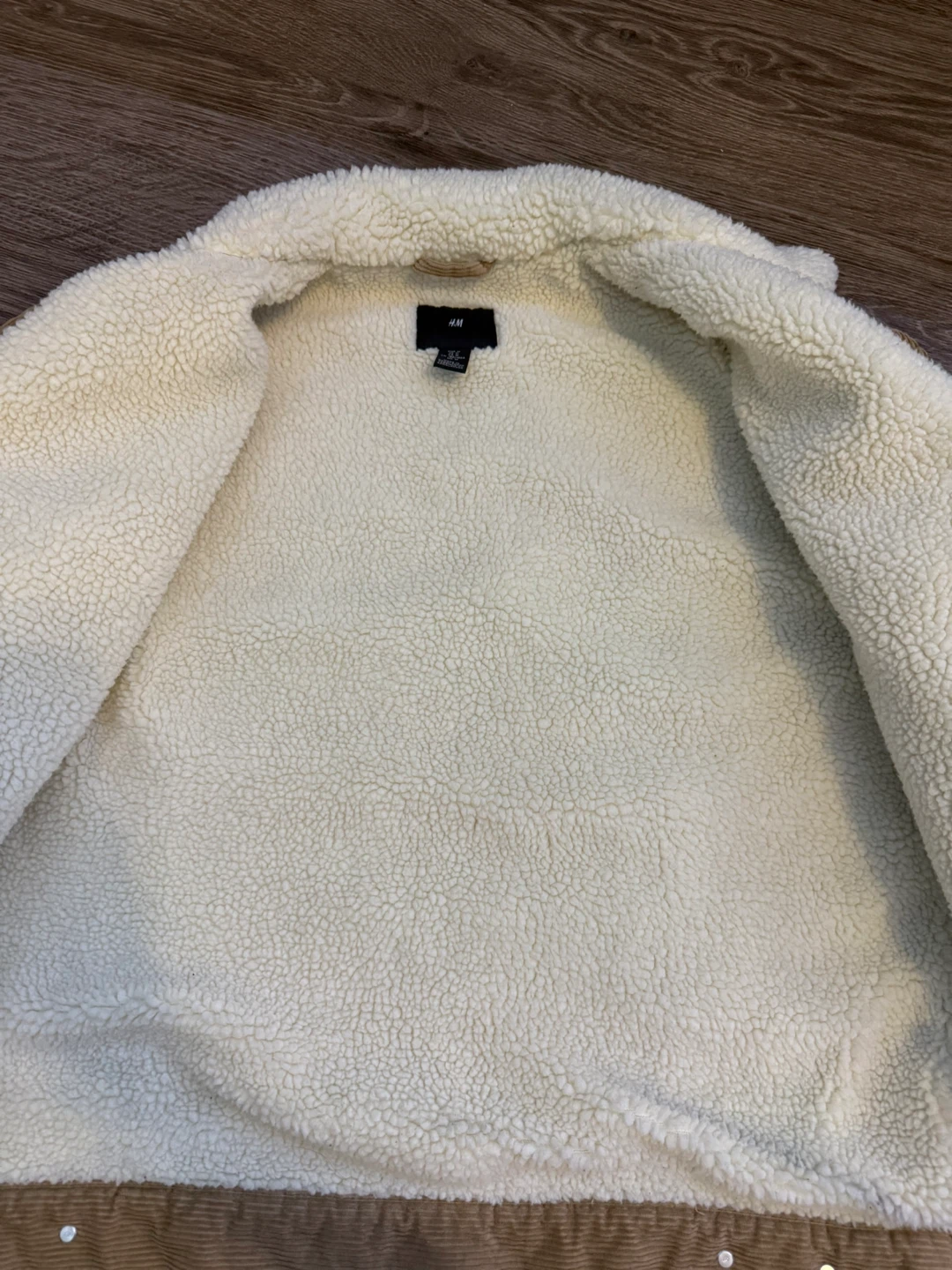 H&M Corduroy Sherpa Jacket - Size M - photo 3