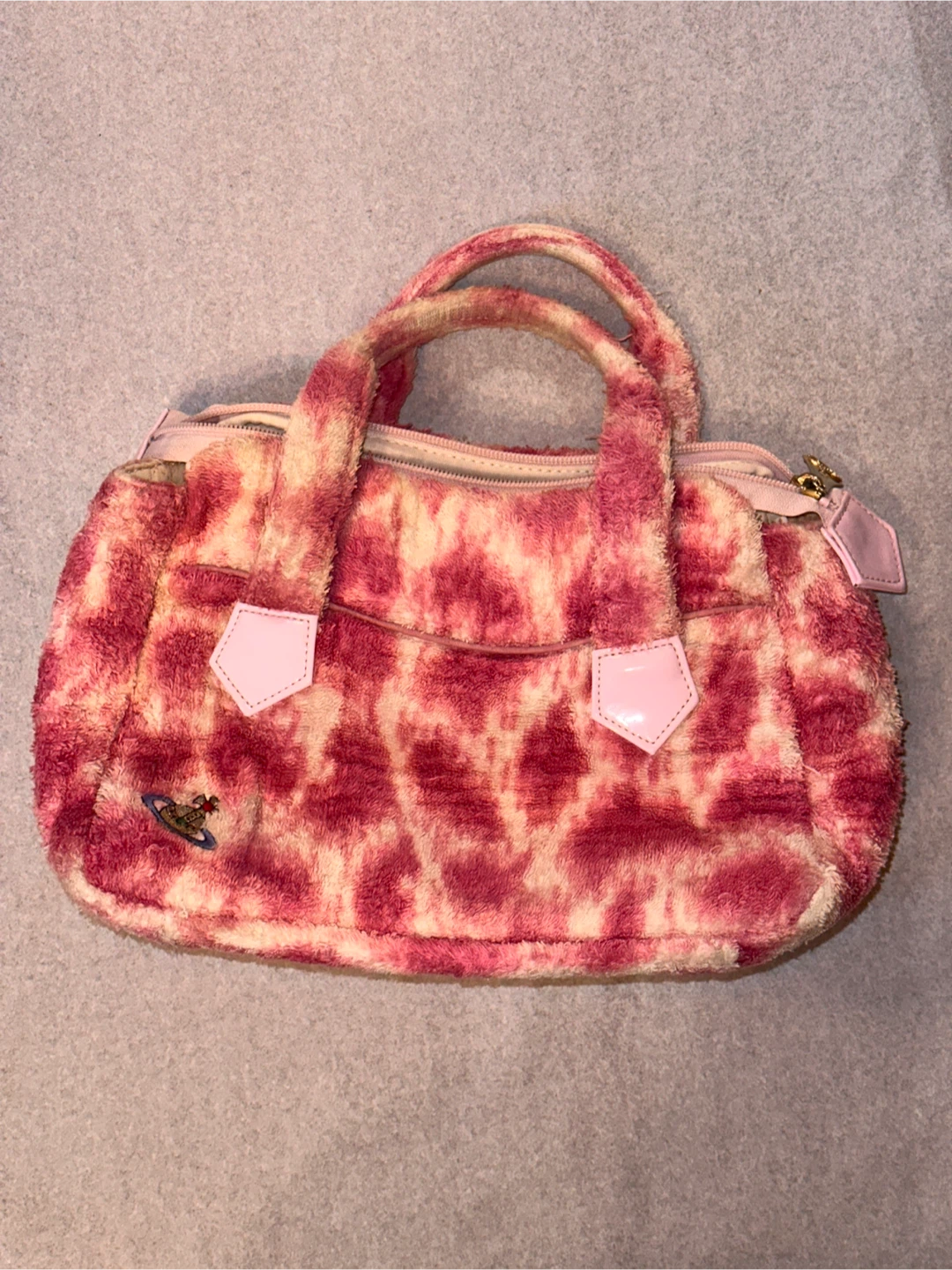 Vivienne Westwood Pink Furry Handbag
