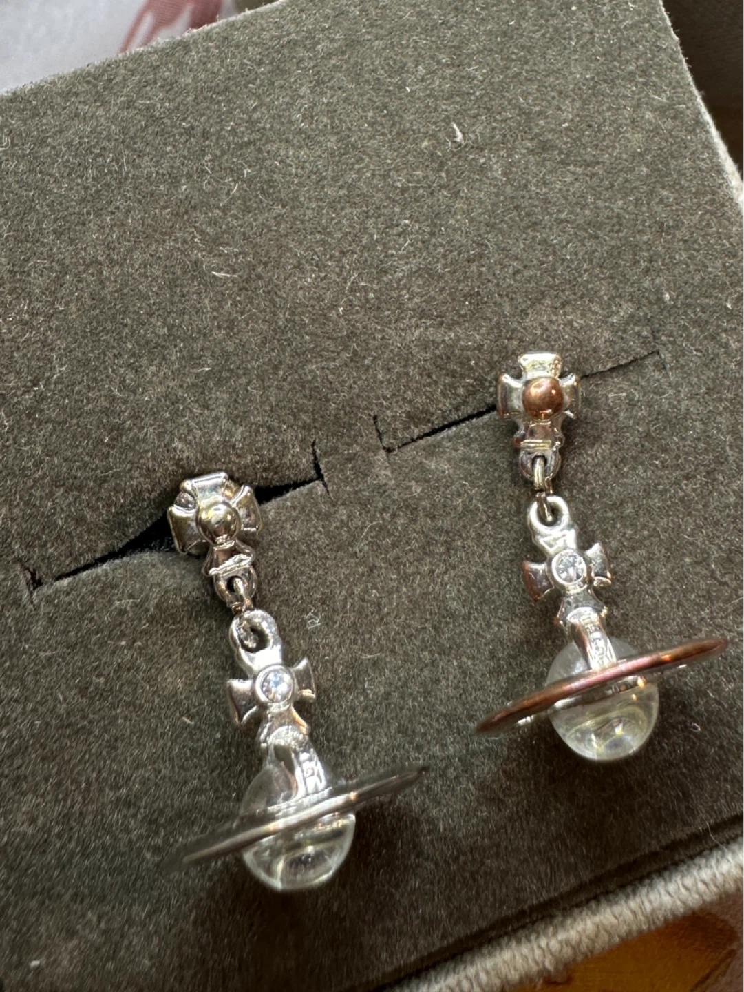 Vivienne Westwood Orb Drop Earrings