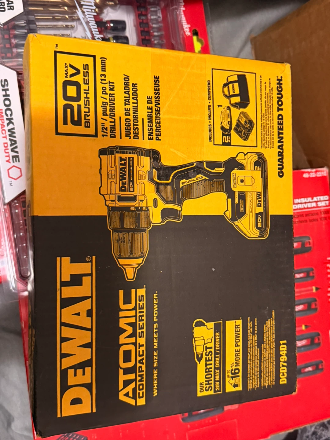New DeWalt Atomic 20V MAX Drill/Driver Kit