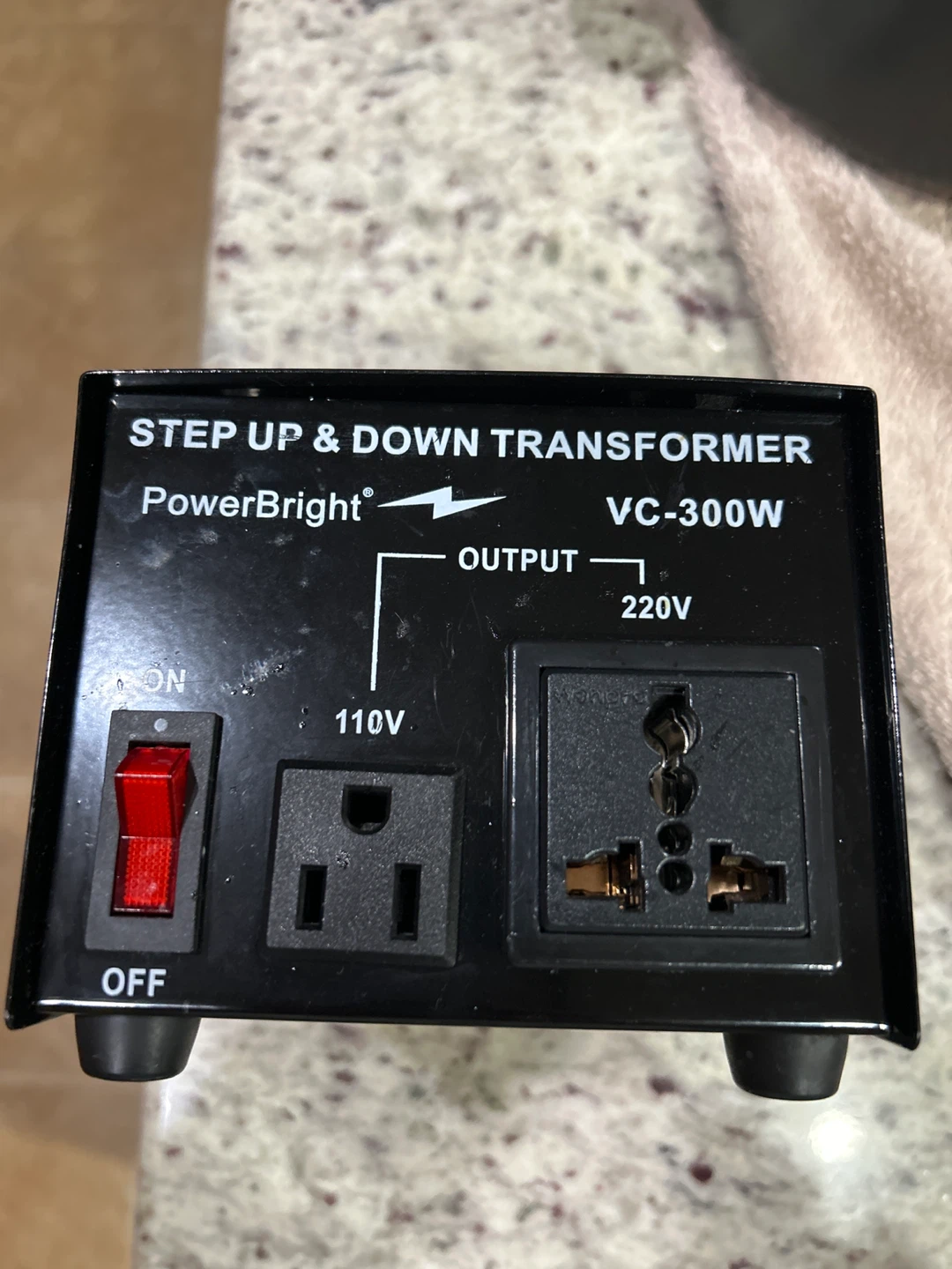 PowerBright VC-300W Step Up & Down Transformer
