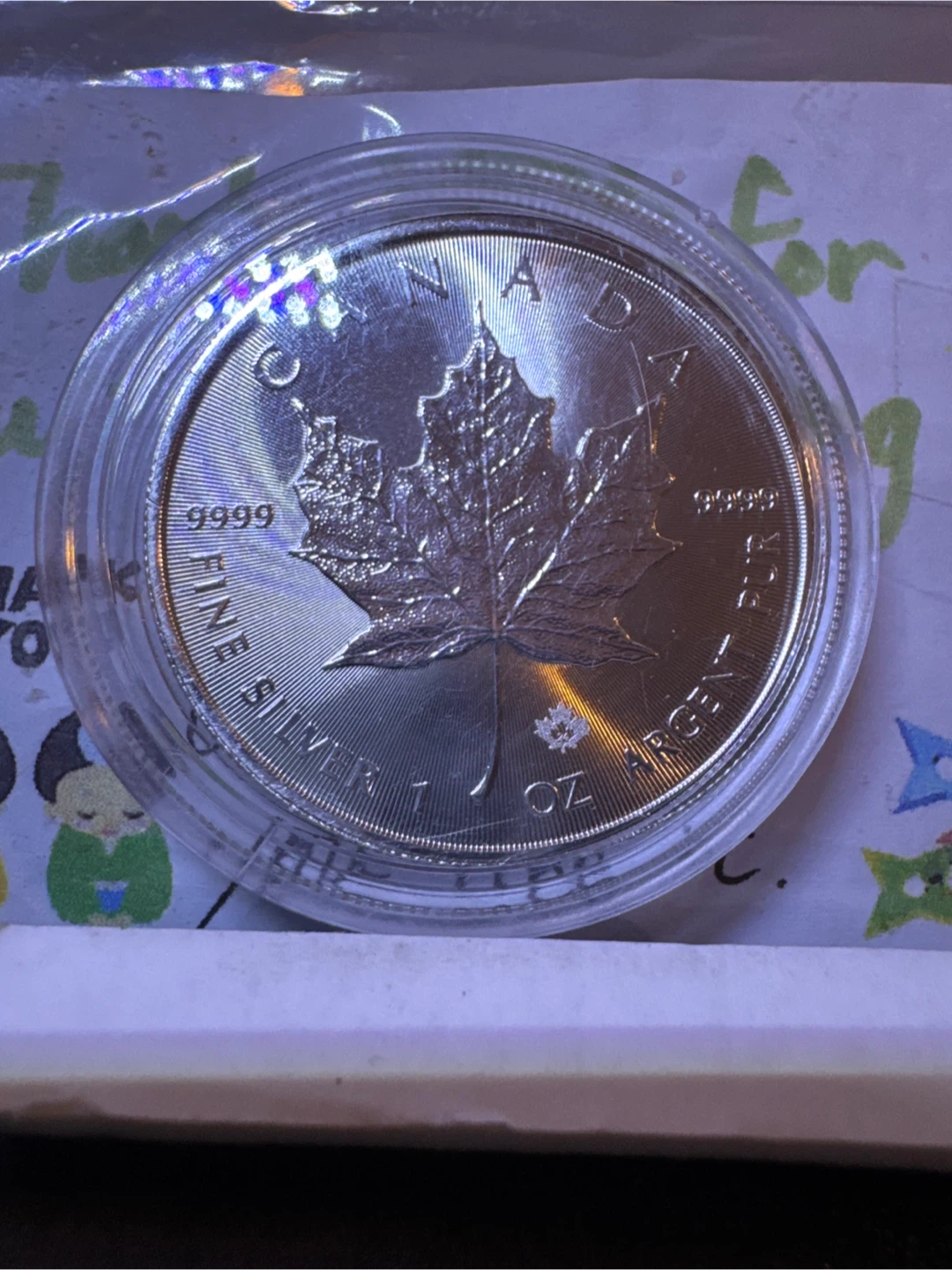 2024 1 oz Silver Maple Leaf Coin