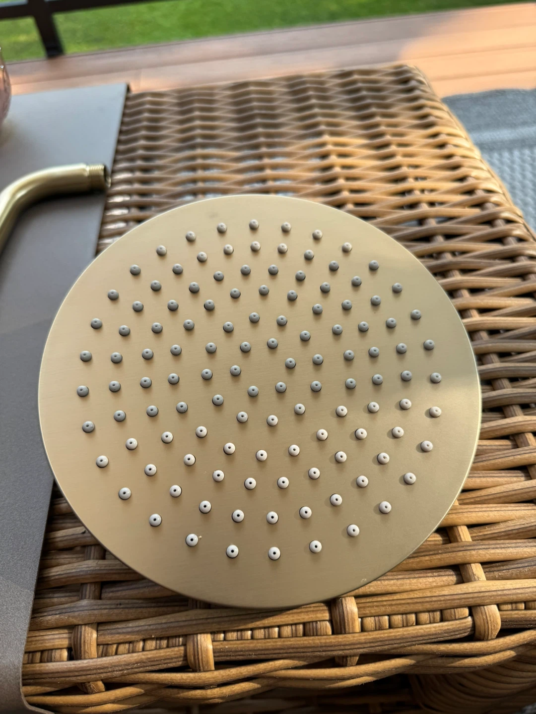 🧡 Brand New Gold Shower Head with Hose - photo 4