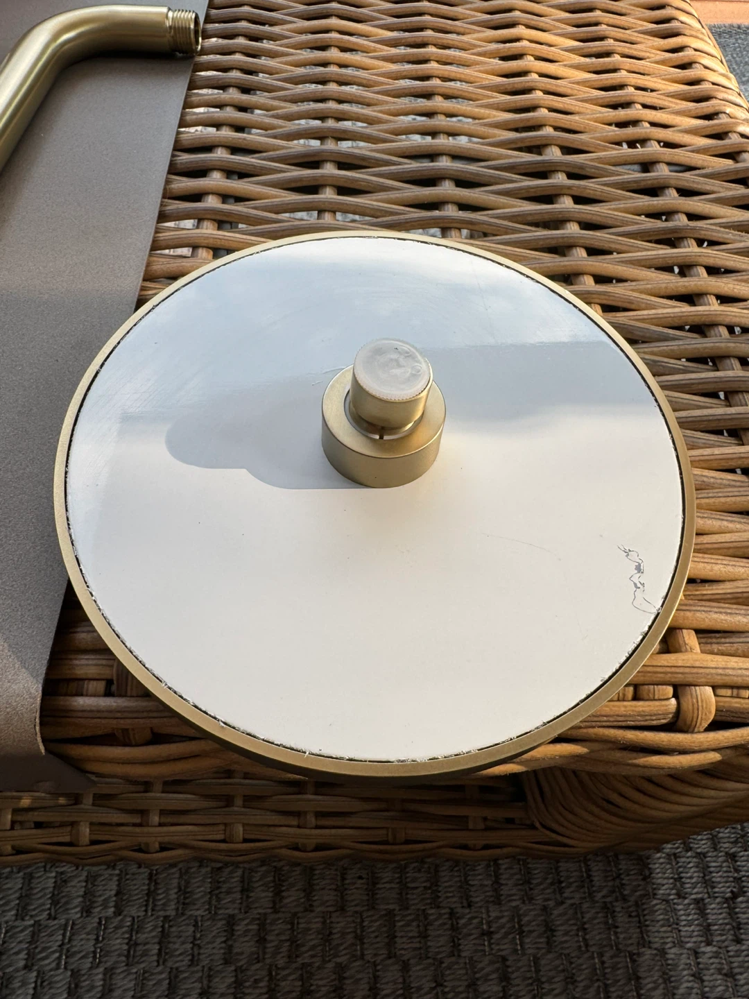 🧡 Brand New Gold Shower Head with Hose - photo 3