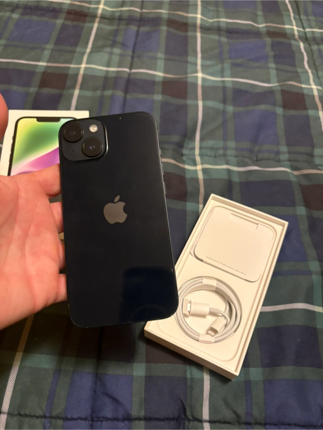 Apple iPhone 14 Midnight Black with Box - photo 3