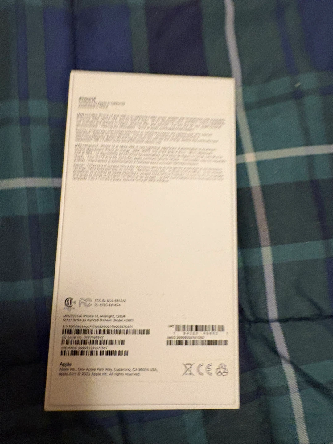 Apple iPhone 14 Midnight Black with Box