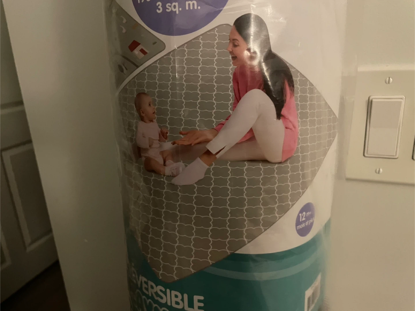 Reversible Play Mat - 76 in x 59in - photo 2