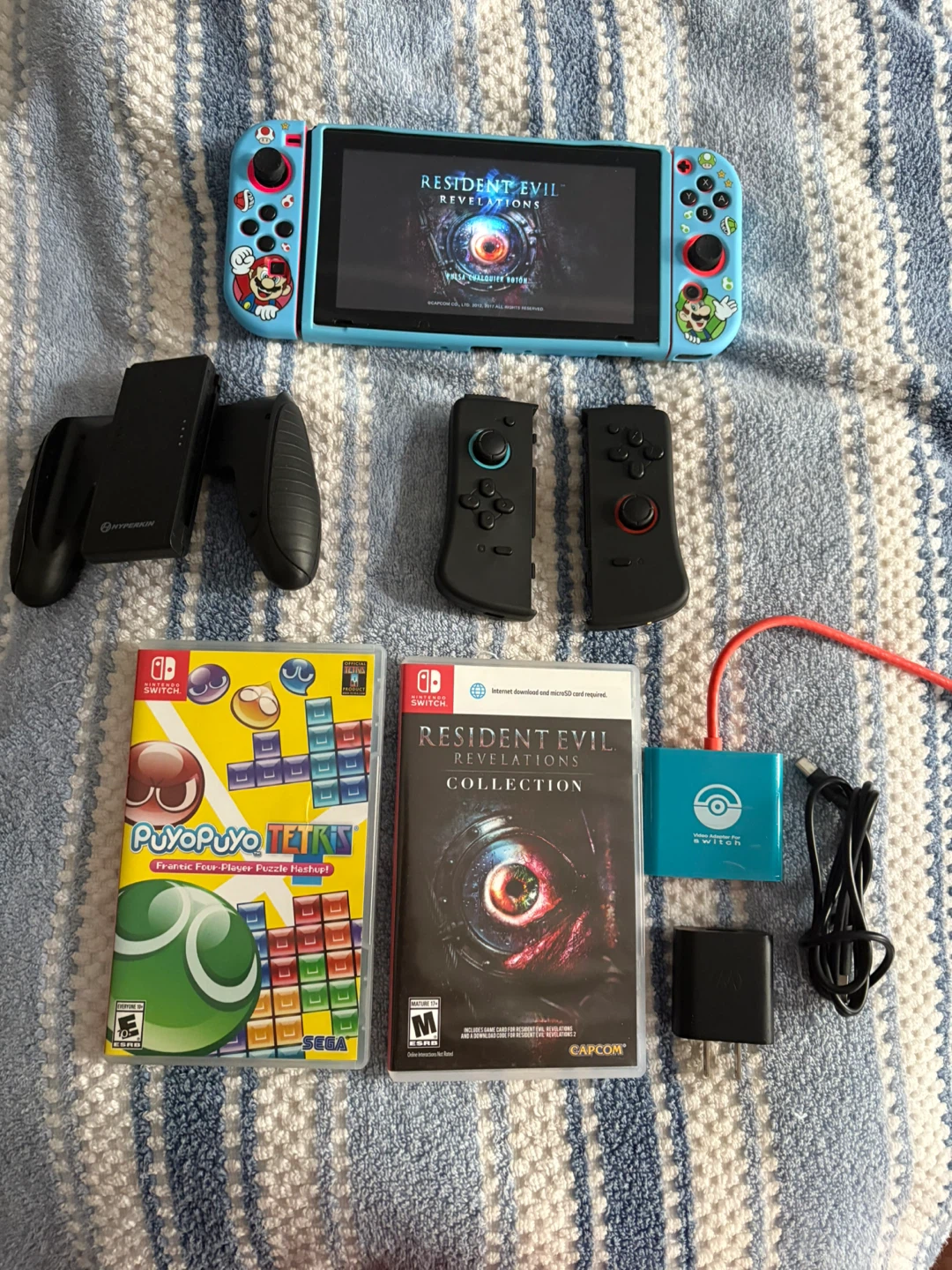 Nintendo Switch Bundle w/ Games & Accessories