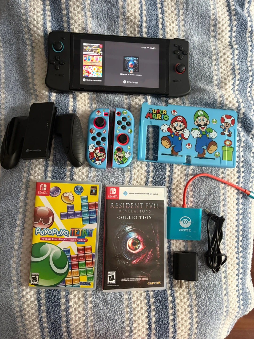 Nintendo Switch Bundle w/ Games & Accessories - photo 2