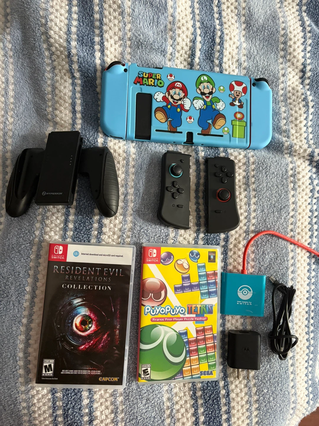 Nintendo Switch Bundle w/ Games & Accessories - photo 3