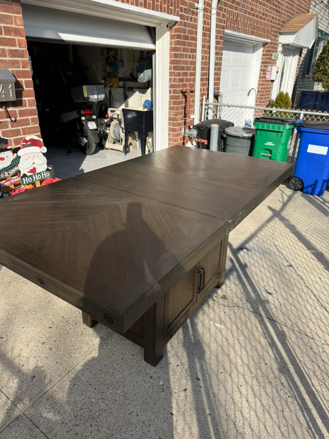 Extendable Dining Table with Storage - photo 2