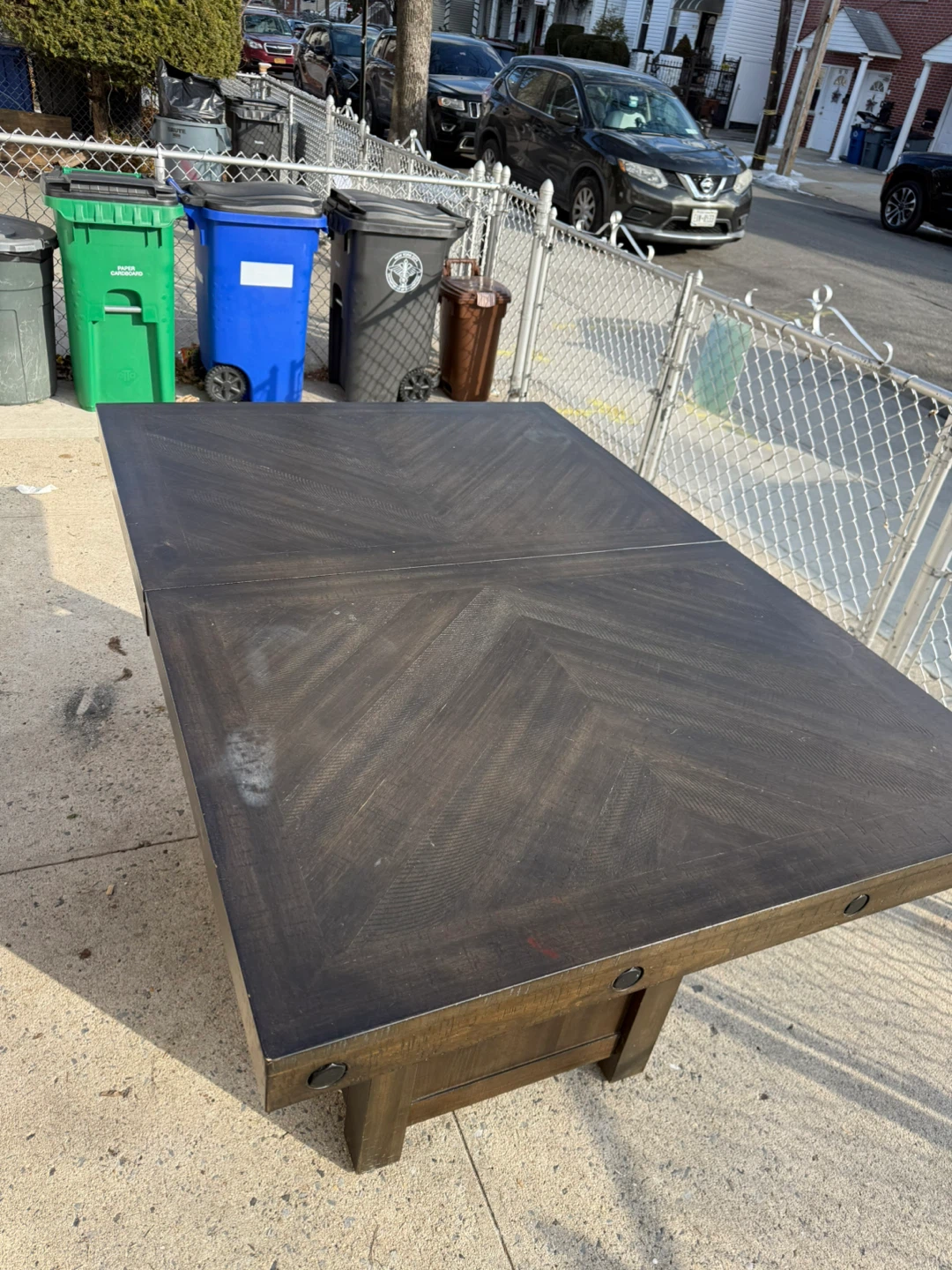Extendable Dining Table with Storage - photo 5