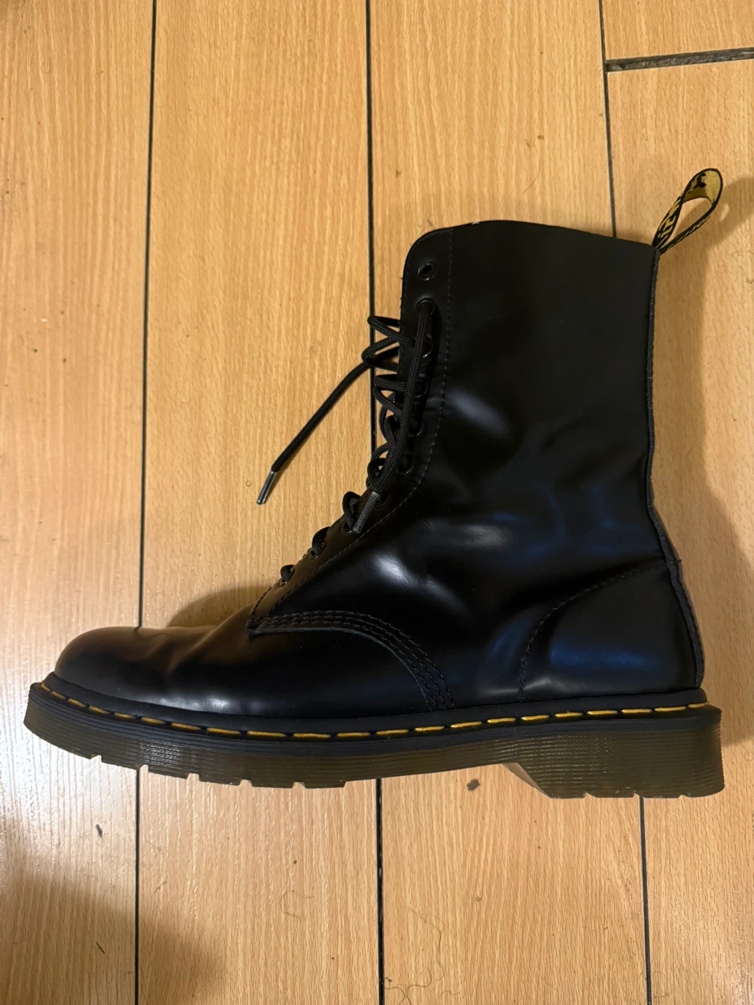 Dr. Martens 1490 Black Leather Boots - photo 3