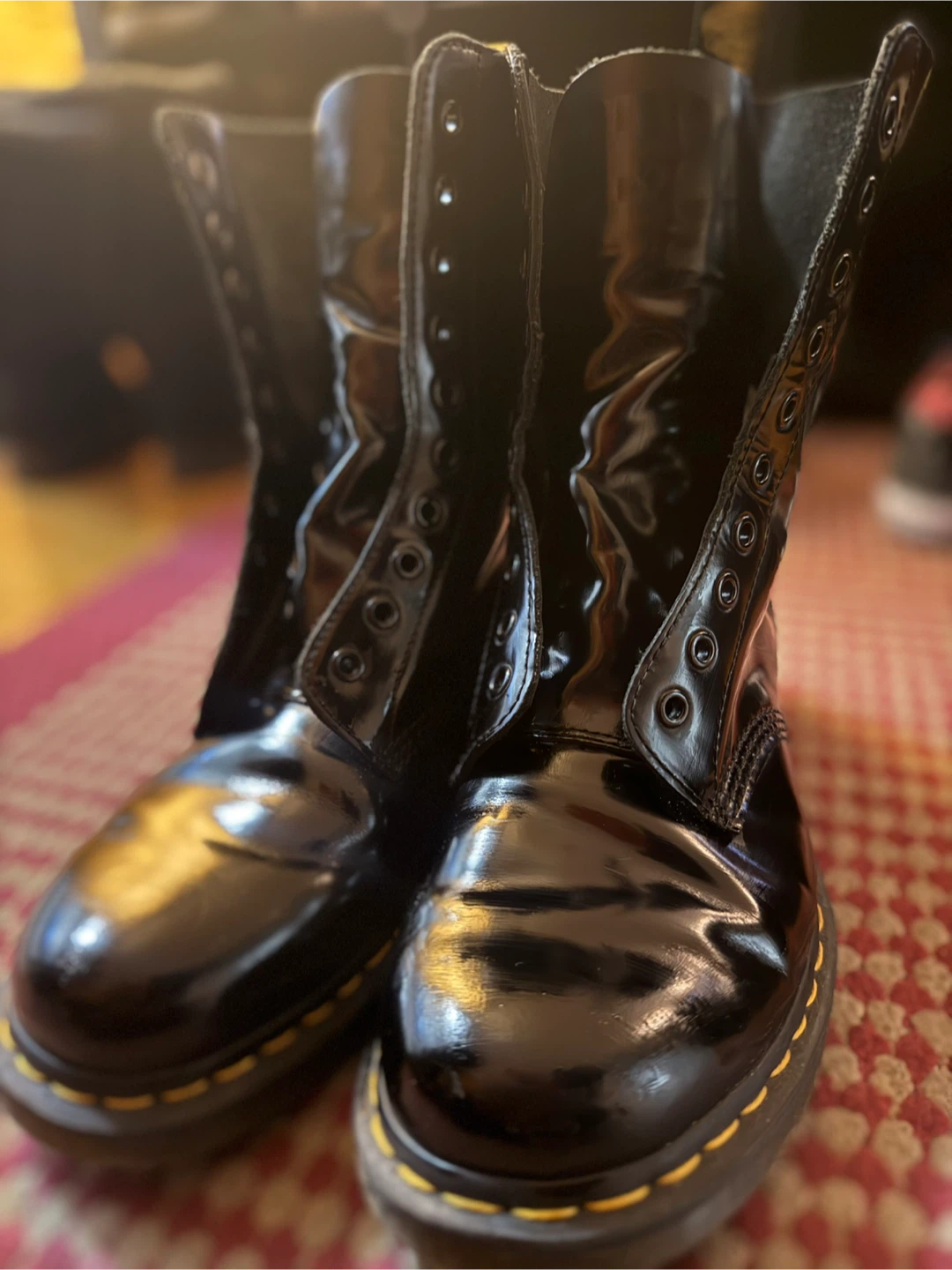 Dr. Martens 1490 Black Leather Boots - photo 5