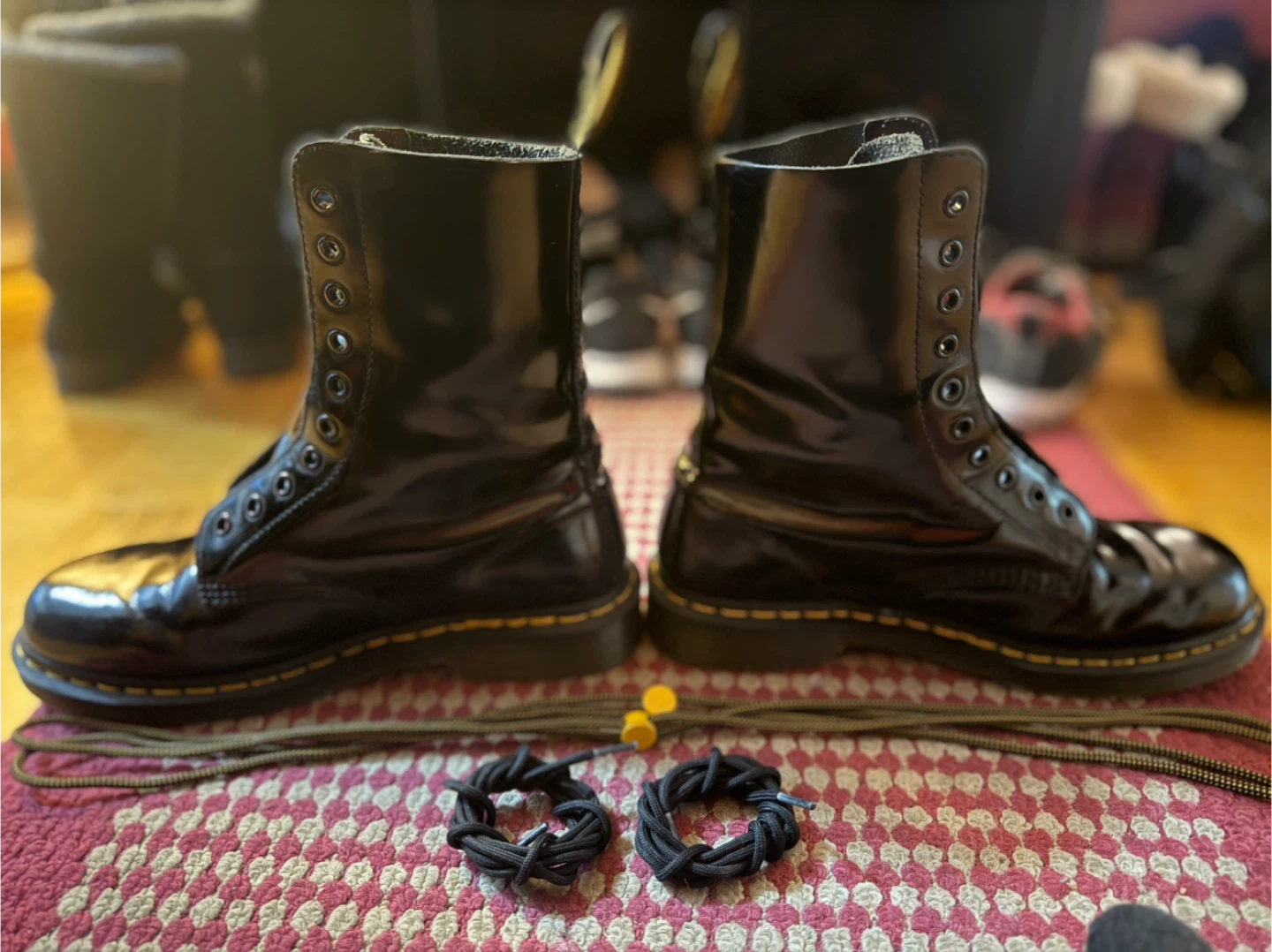 Dr. Martens 1490 Black Leather Boots - photo 4