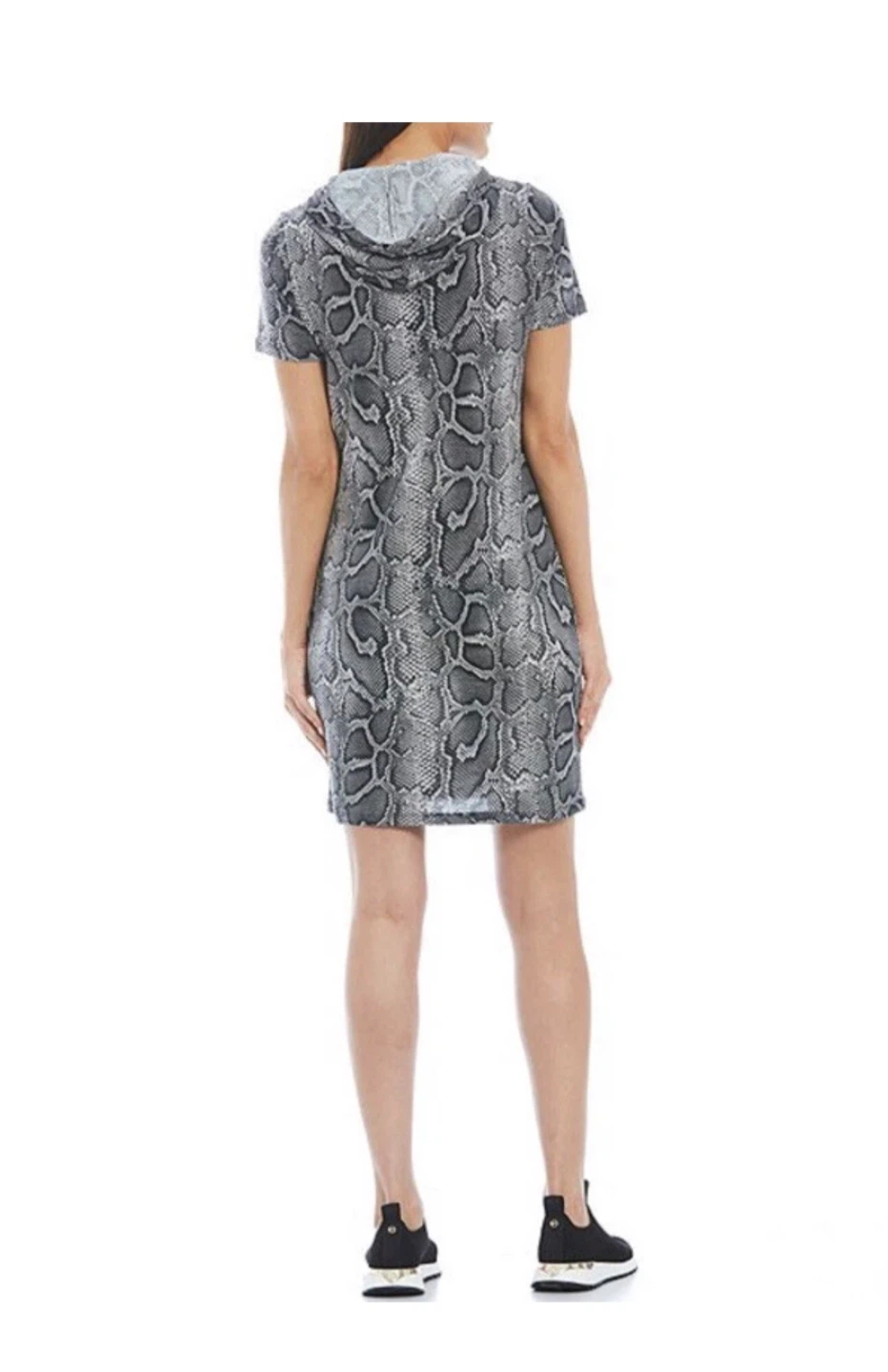 Michael Kors Snakeskin Print Hoodie Dress - photo 3