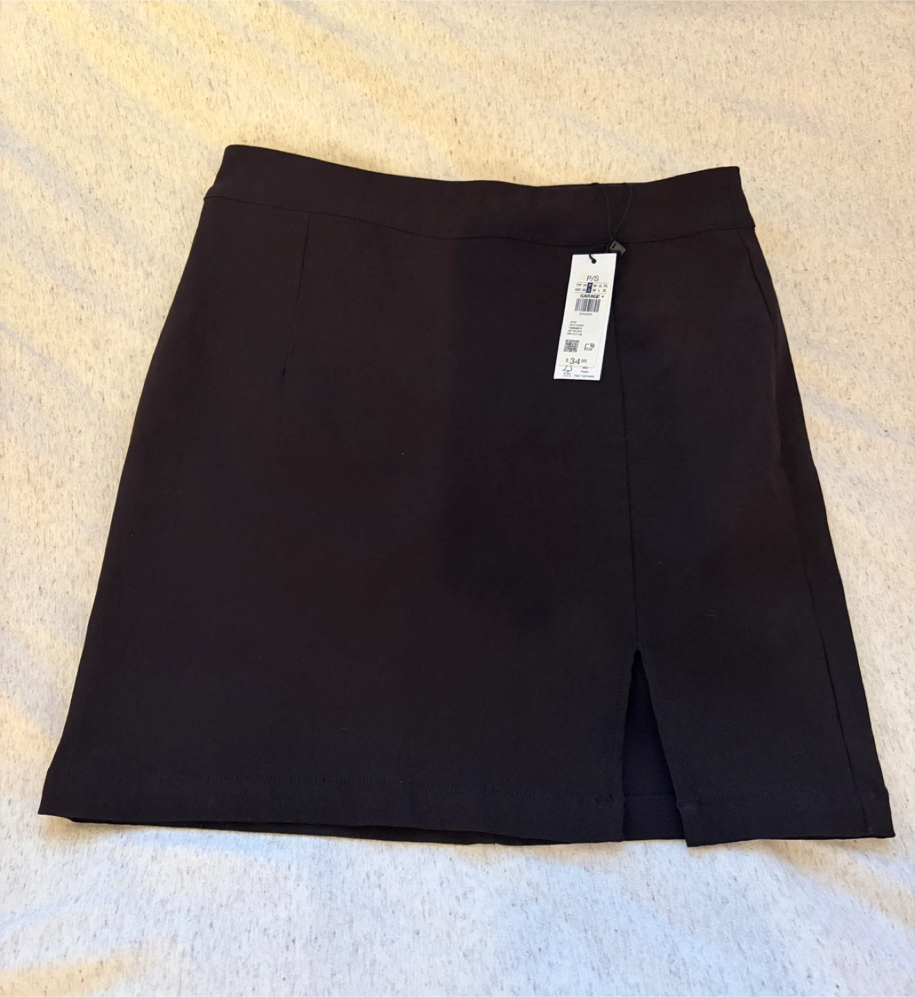 BNWT Garage Black Mini Skirt - Size S - photo 2
