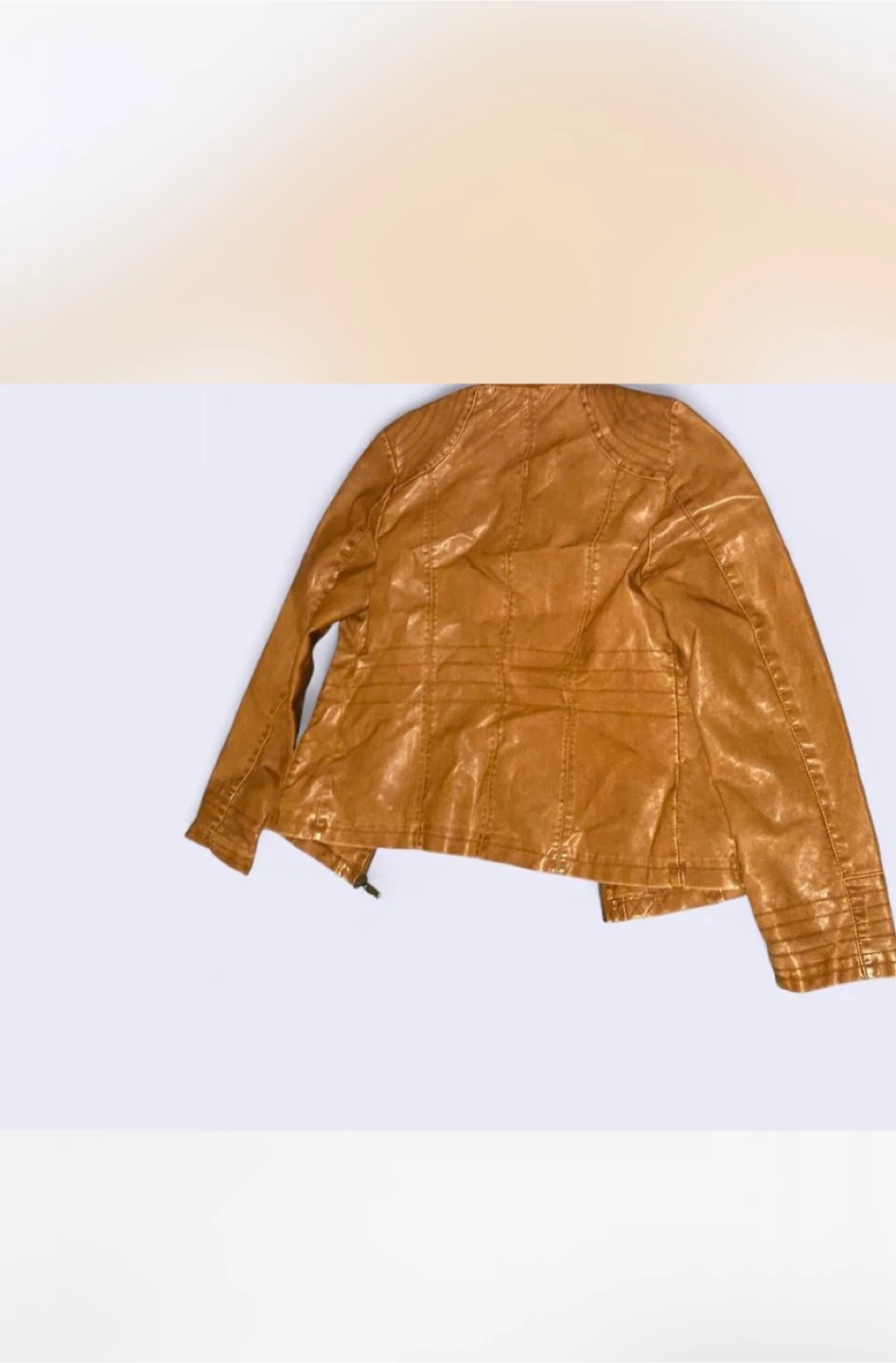 G21 Faux Leather Jacket - Size L - photo 2