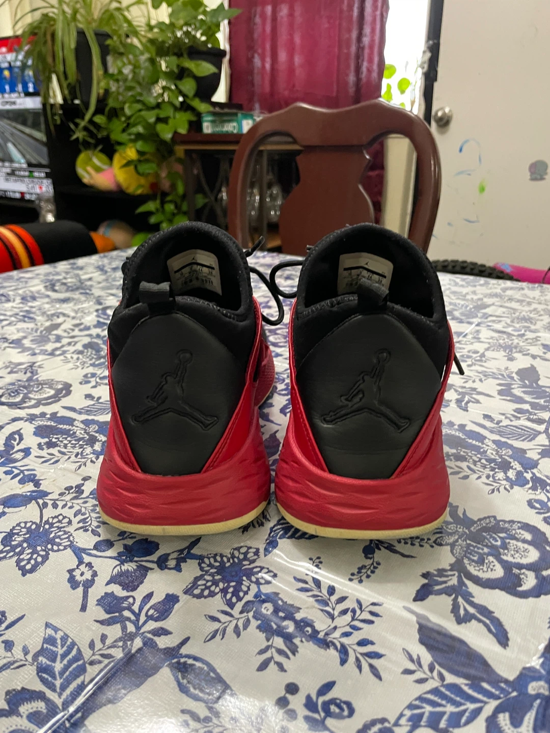 Jordan Fly Lockdown Basketball Shoes - Black/Red - photo 2