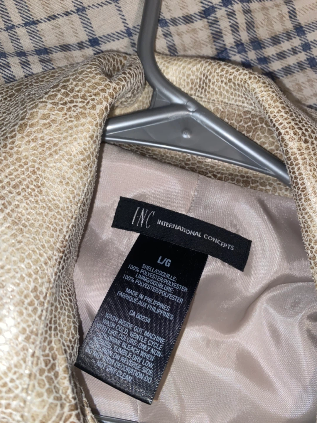 INC International Concepts Jacket - Size L - photo 3