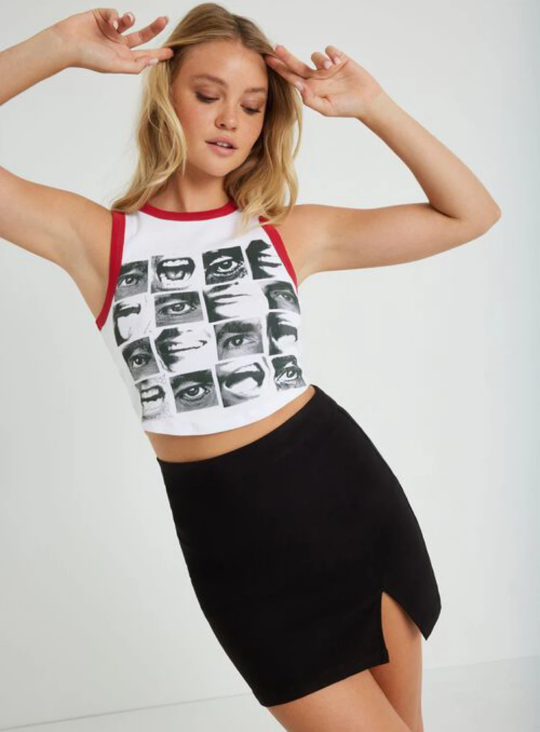 BNWT Garage Black Mini Skirt - Size S