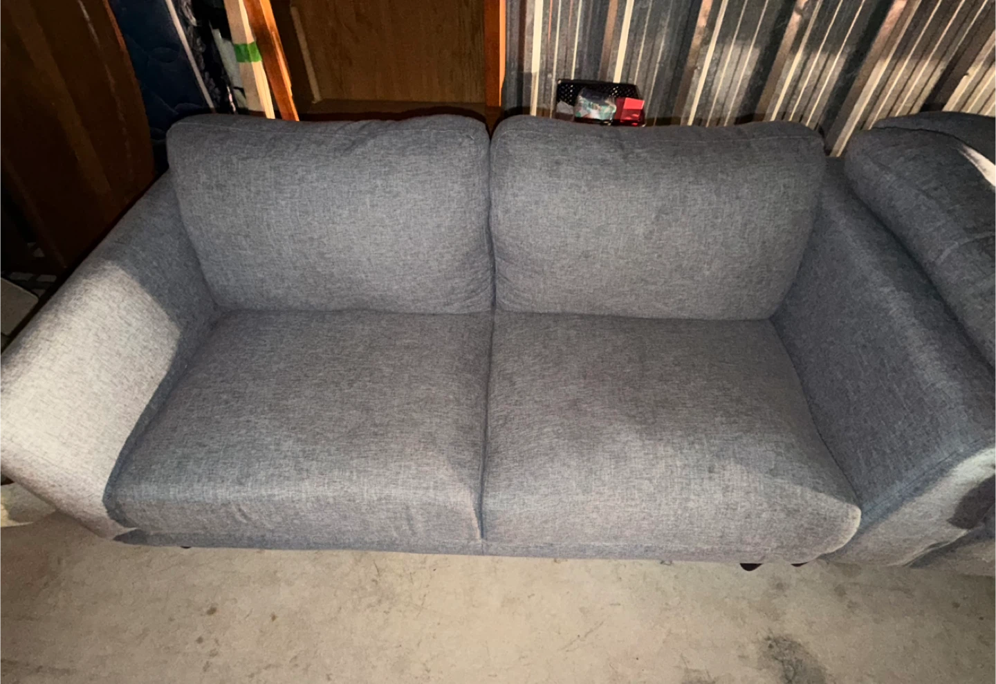 Grey Sectional Sofa - $155(OBO) - photo 3