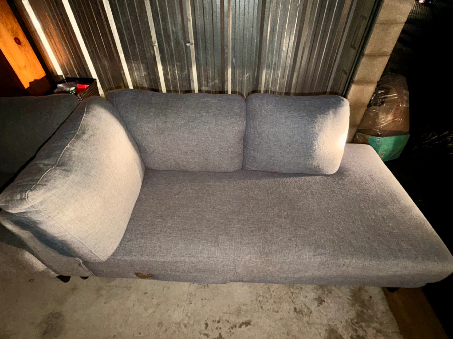 Grey Sectional Sofa - $155(OBO) - photo 4