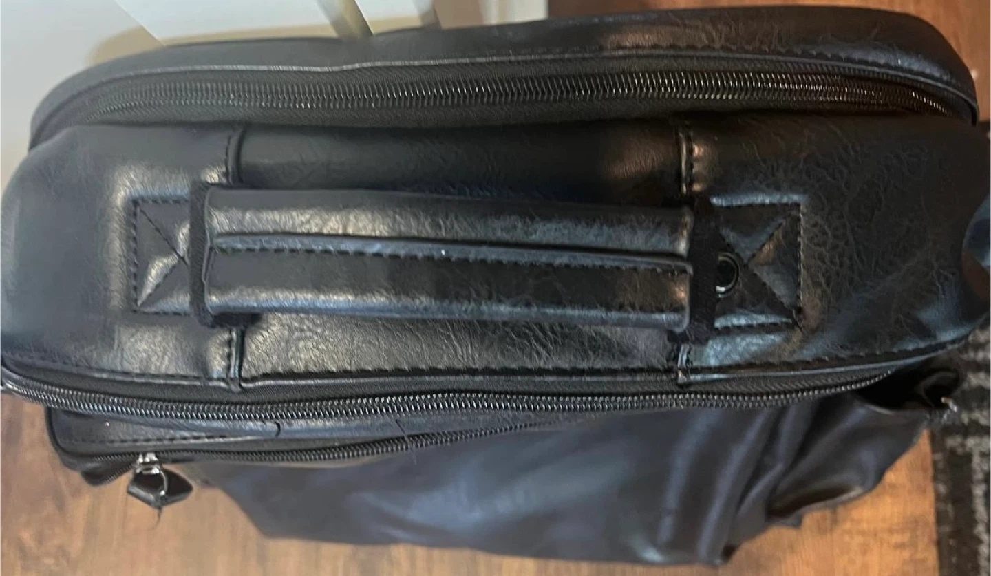 Bugatti Black Backpack - width 11 x length 16 inches - photo 3
