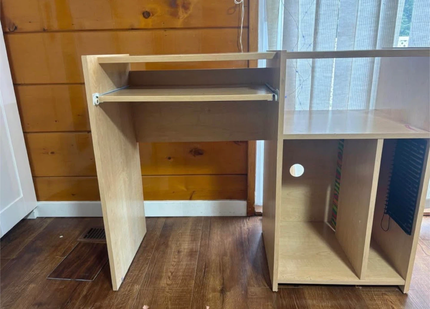 IKEA Black Office Chair & Desk Set