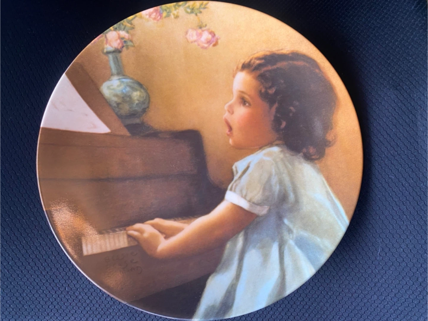 Harmony Plate by Bessie Pease Gutmann - photo 2