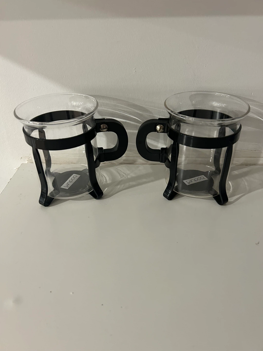 Bodum Double Walled Glass Mugs - Set of 2