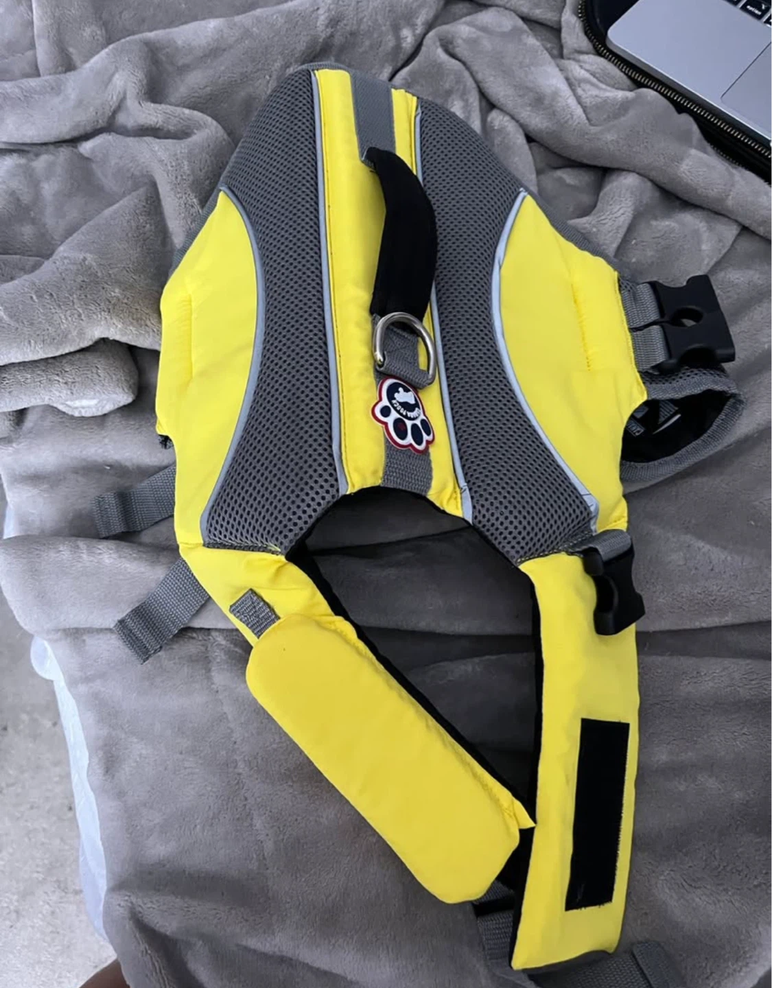 Dog Life Jacket, Yellow - photo 2