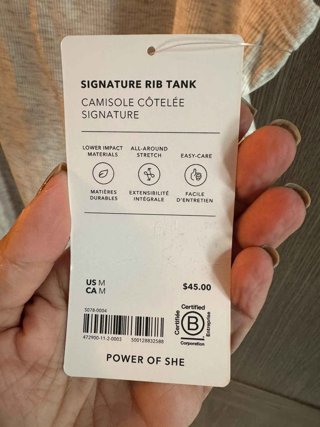 Athleta Signature Rib Tank - Size M - photo 4