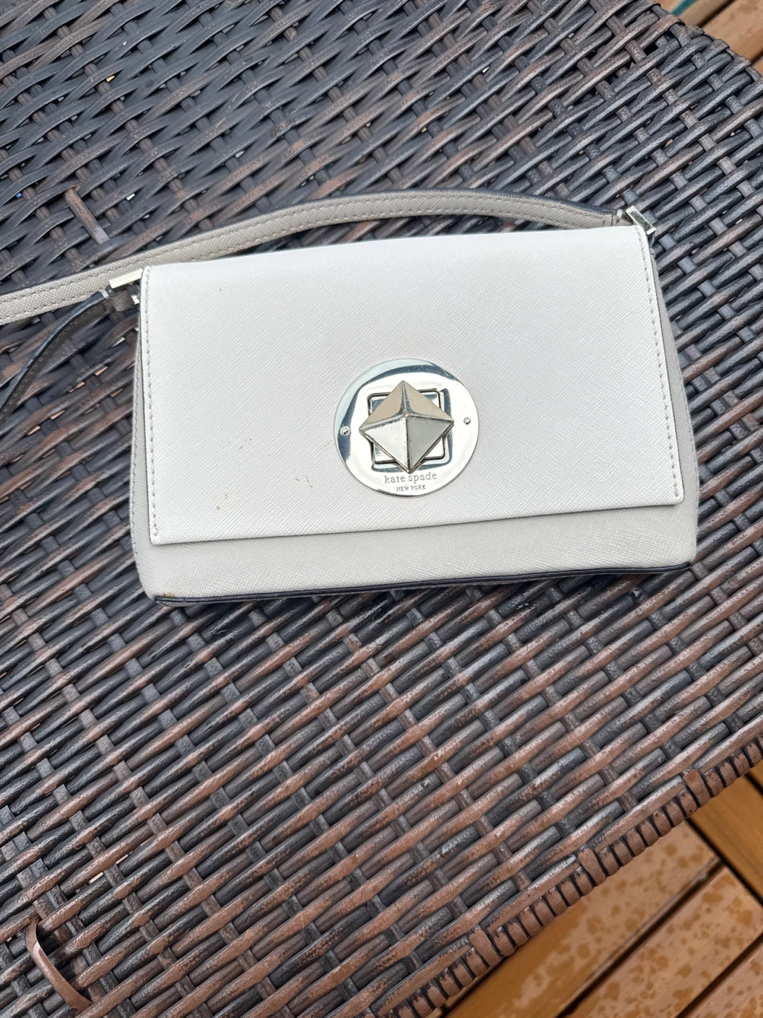 Kate Spade Crossbody Bag - Light beige - photo 5