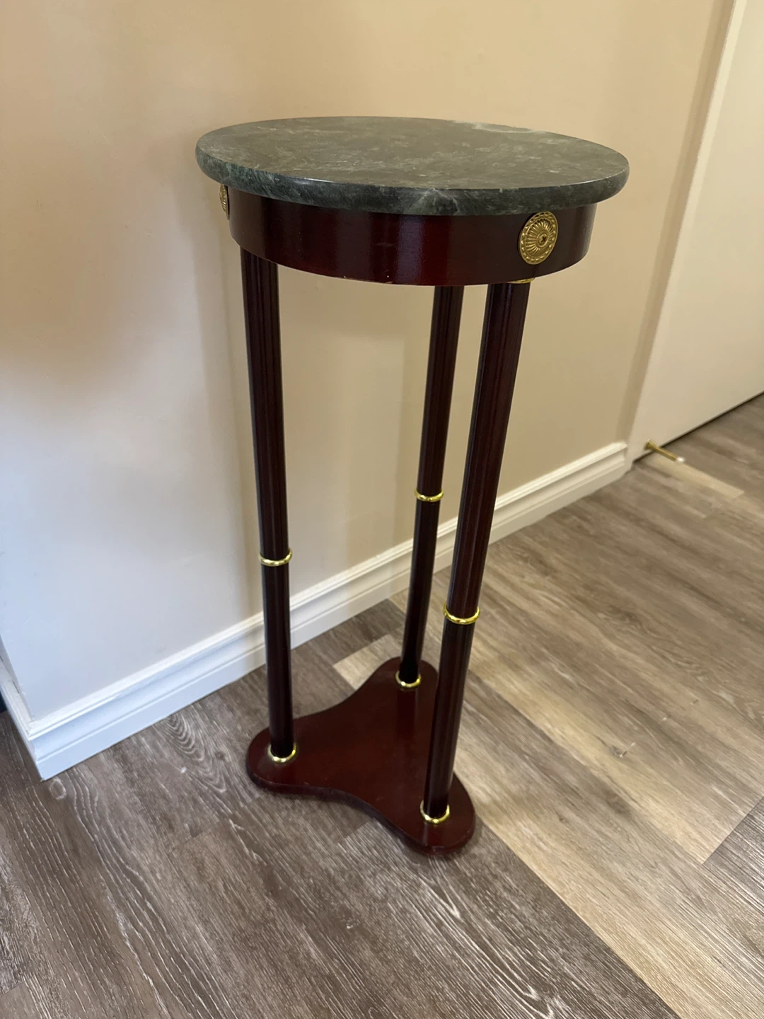 Marble Top Plant Stand - photo 4