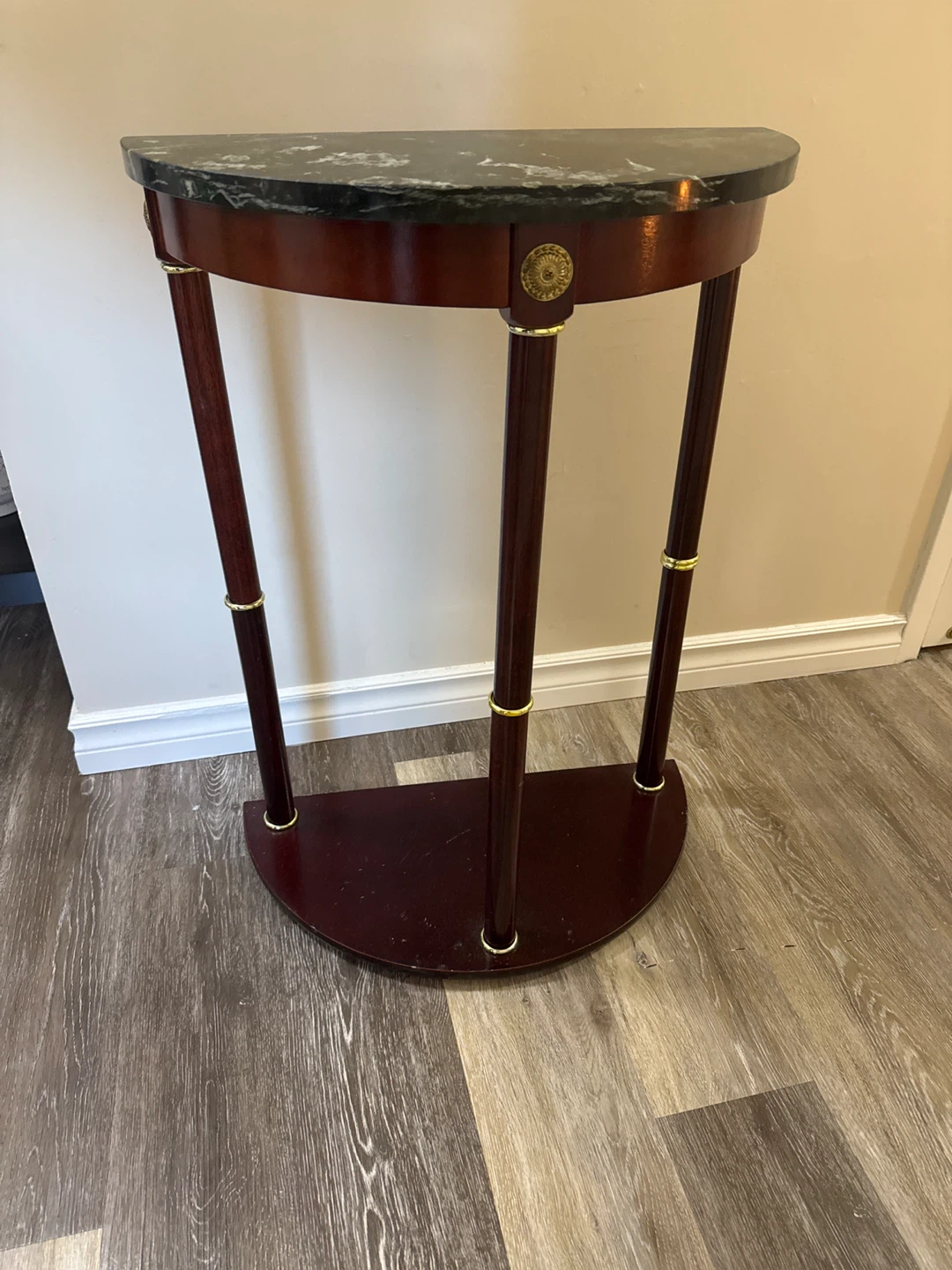 Marble Top Plant Stand - photo 3