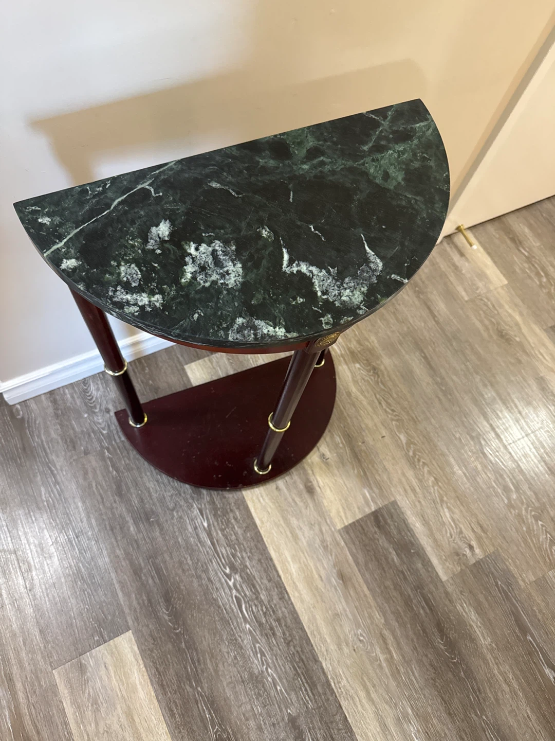Marble Top Plant Stand - photo 2