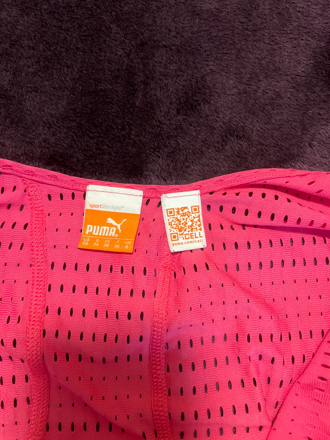 Puma Sportlifestyle Pink Tank Top - SizeS - photo 4