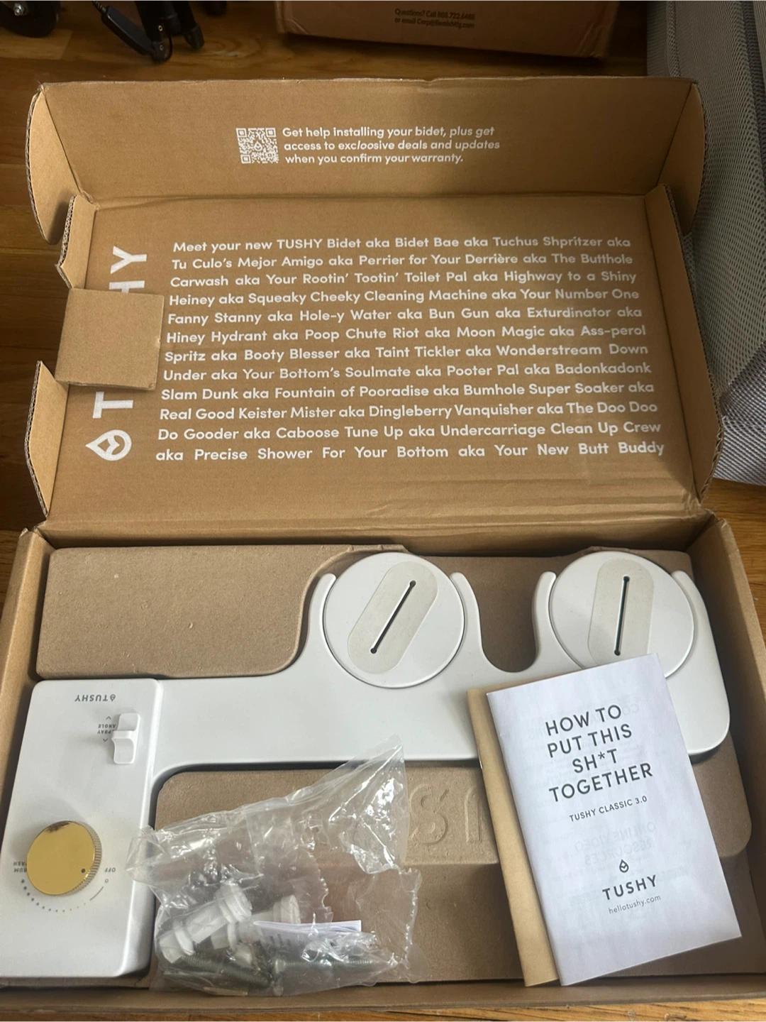 New TUSHY Classic 3.0 Bidet
