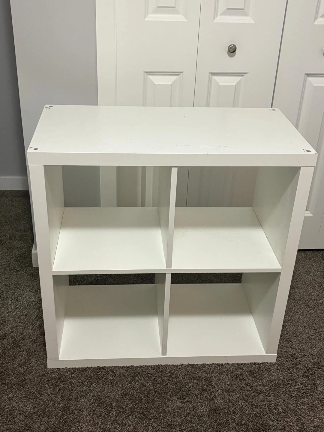 IKEA Kallax White 4-Cube Shelf Unit - photo 2