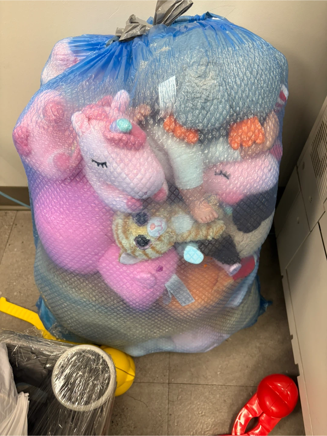 Bag of Plush Toys