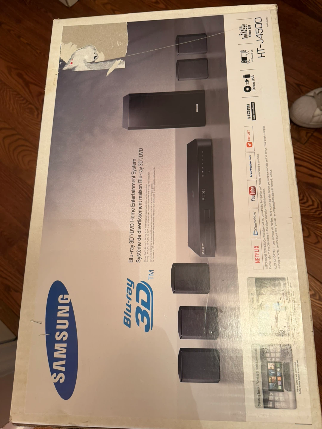 Samsung HT-J4500 Blu-ray 3D Home Entertainment System