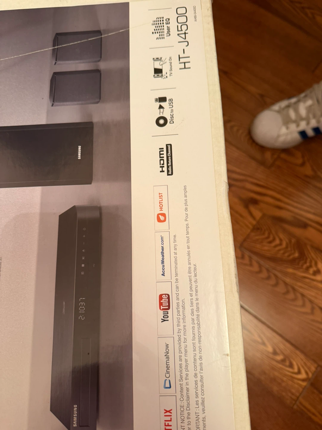 Samsung HT-J4500 Blu-ray 3D Home Entertainment System - photo 2