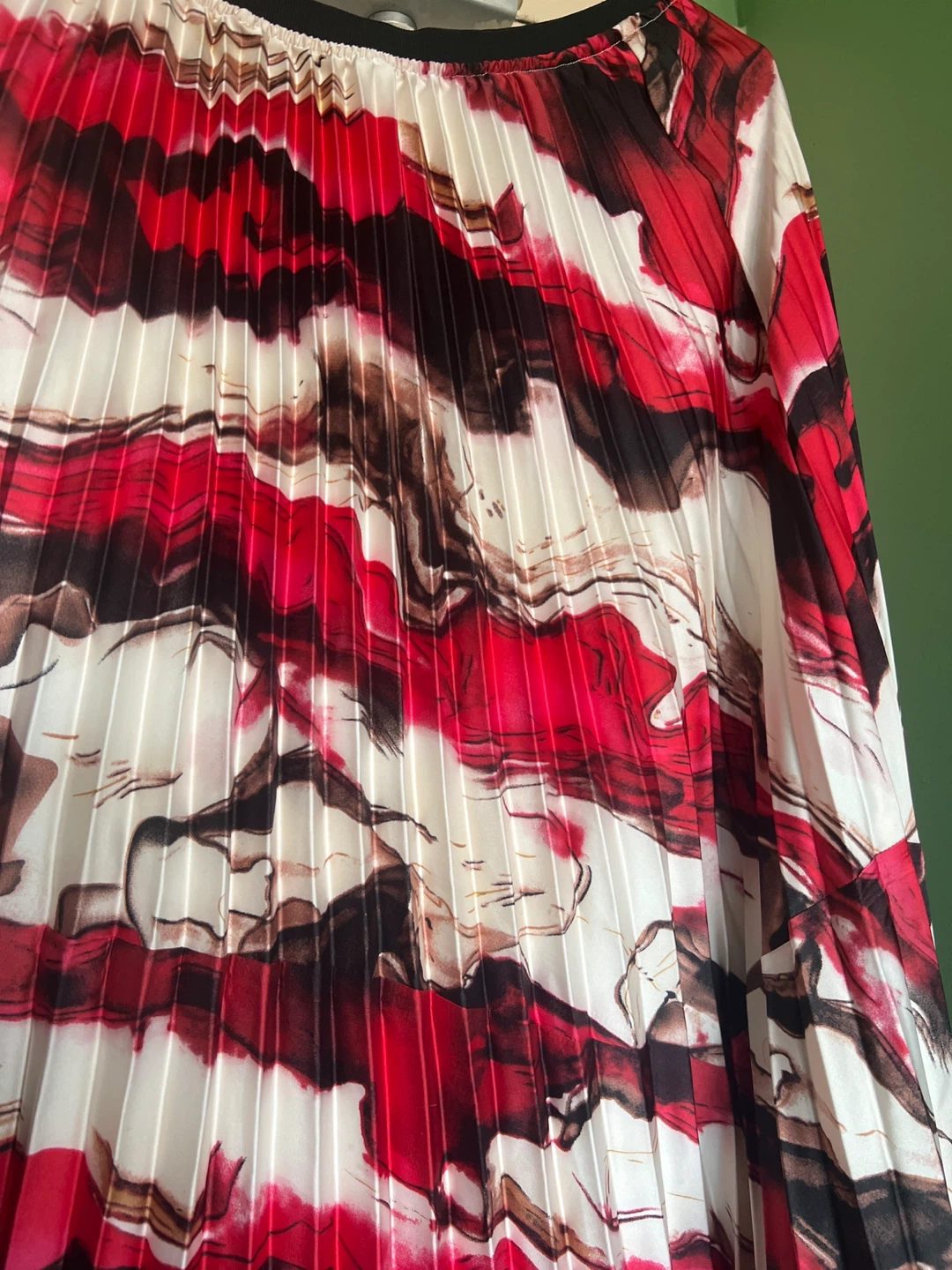 Metallia Pleated Skirt - Size M - photo 2