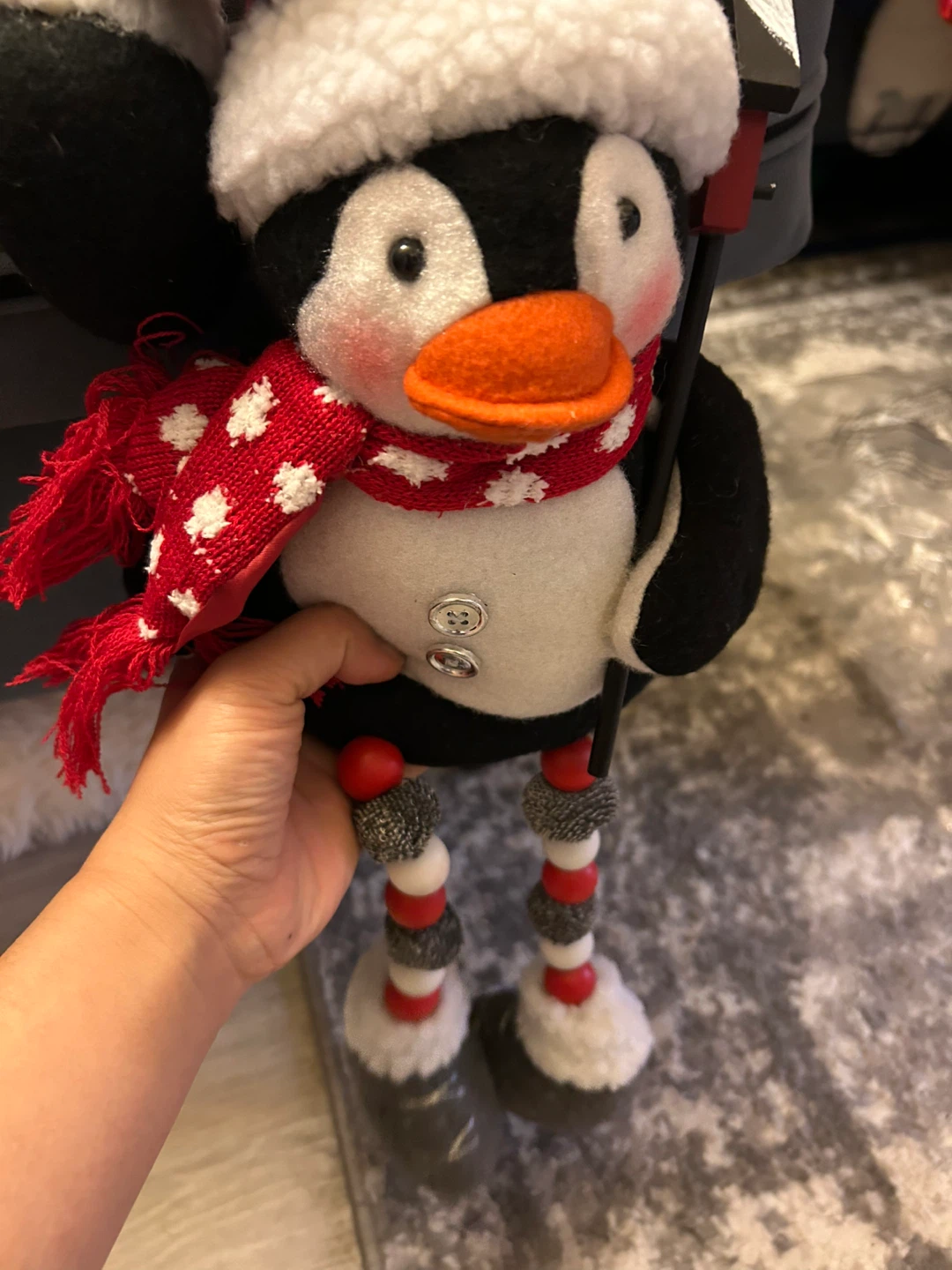 Penguin & Snowman Christmas Decorations - photo 3