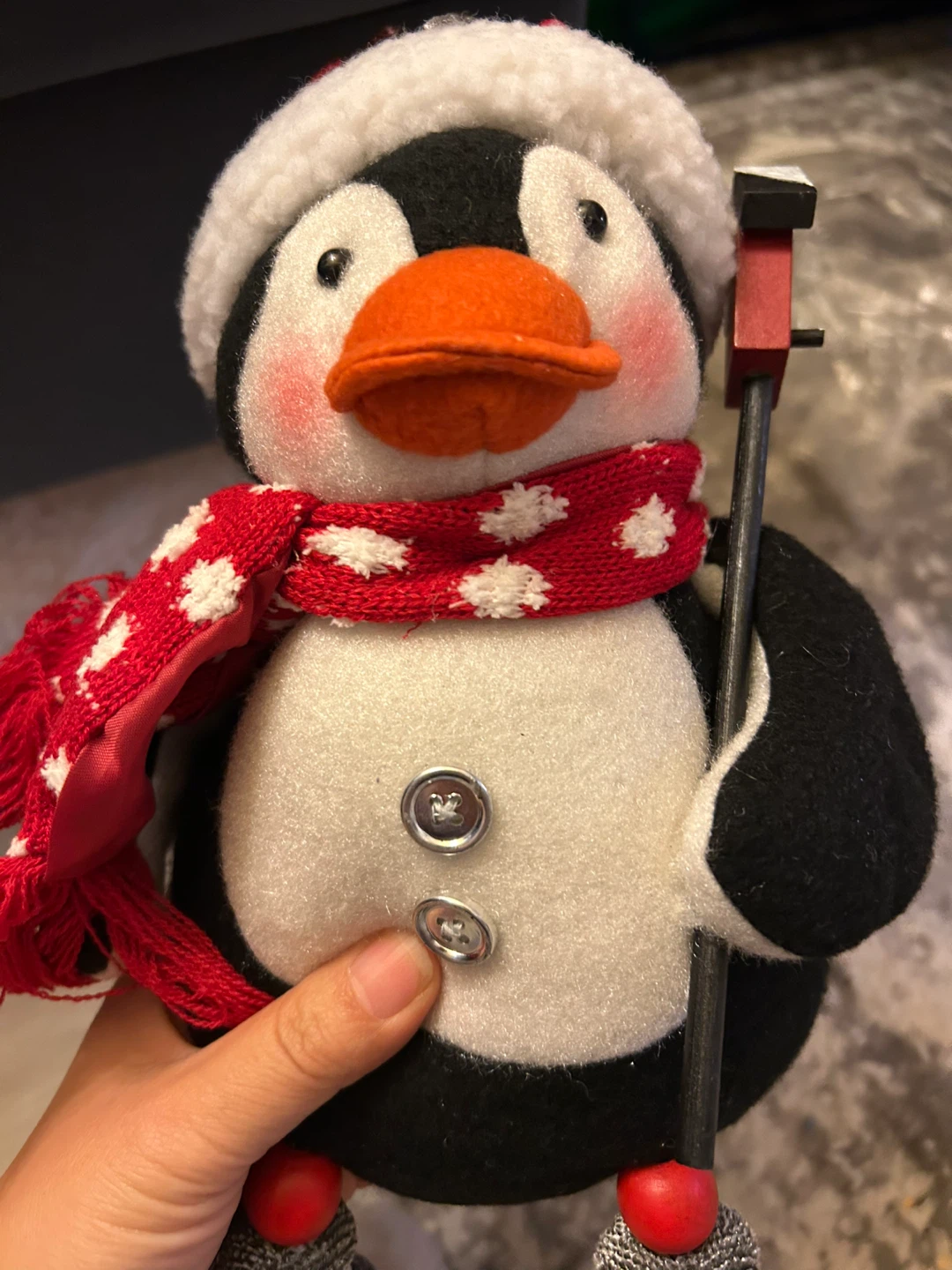 Penguin & Snowman Christmas Decorations - photo 2